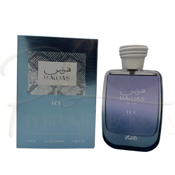 Perfume Hawas Ice For Him Rasasi - Eau De Parfum - 100ml - Hombre