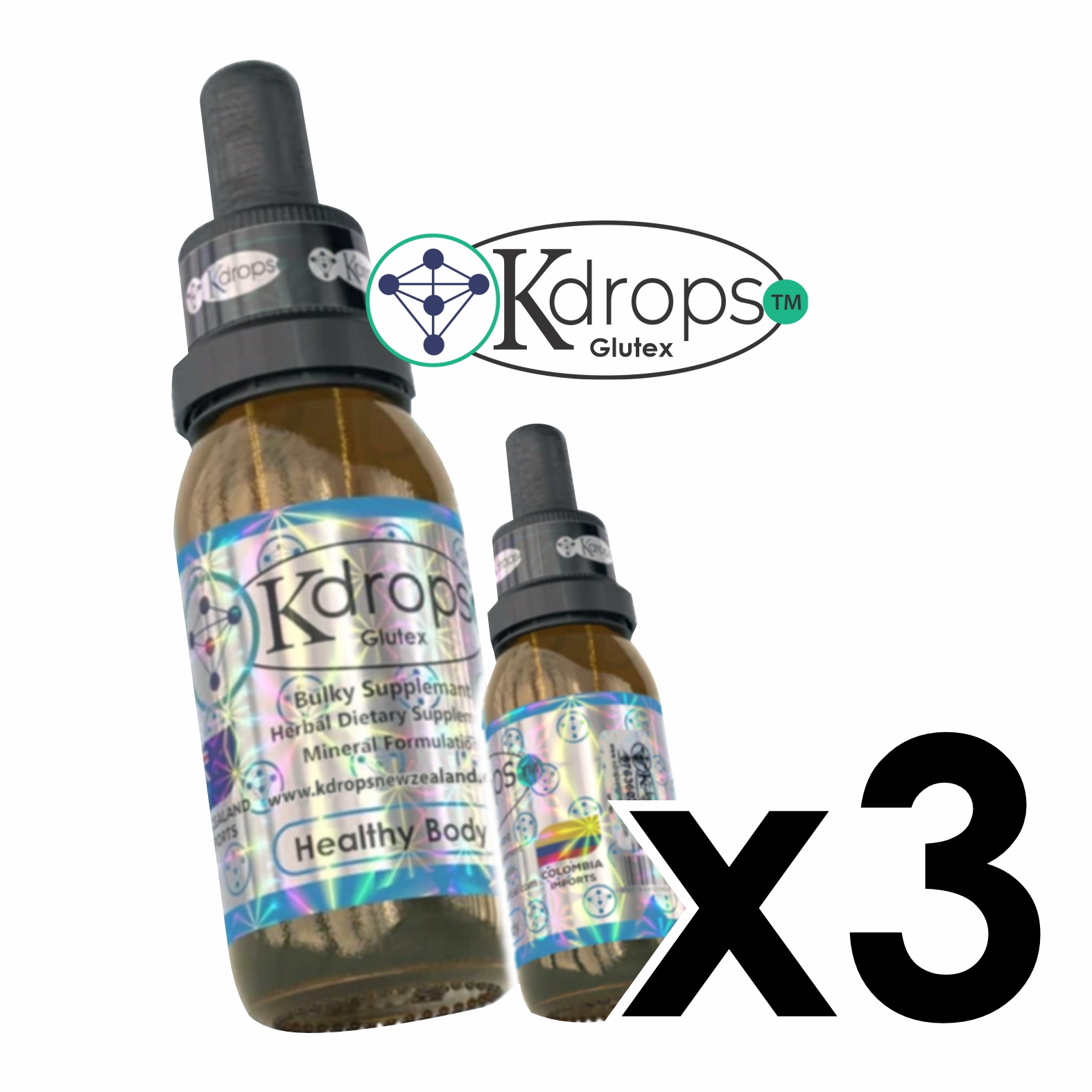 Kdrops Glutex x 3